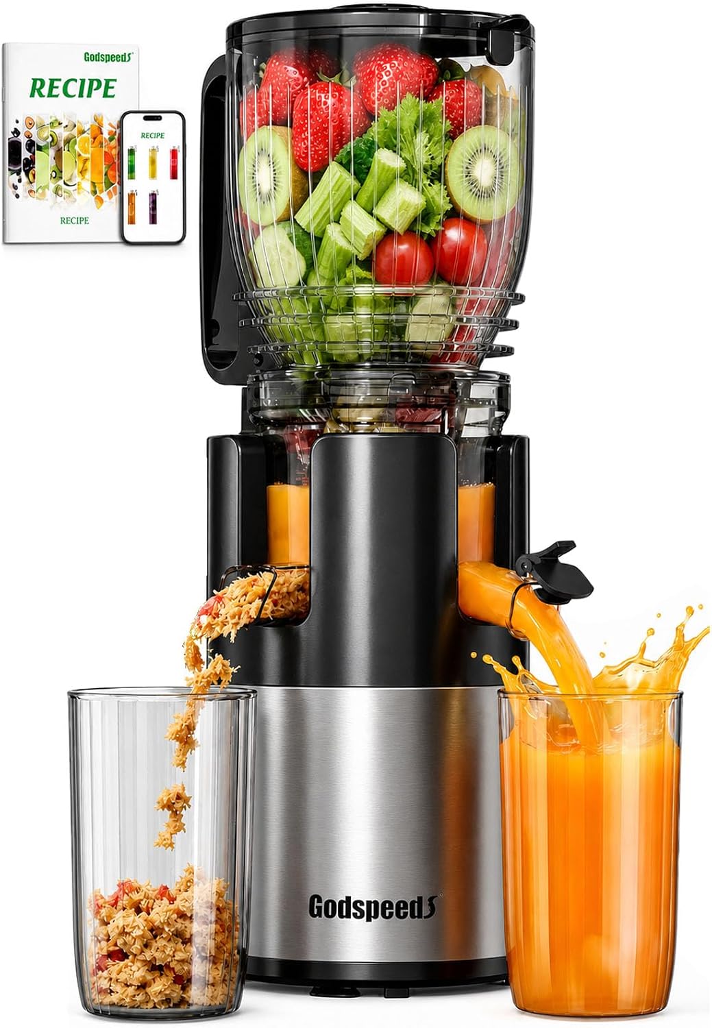 Cold Press Juicer - Extrator de Suco a Frio de