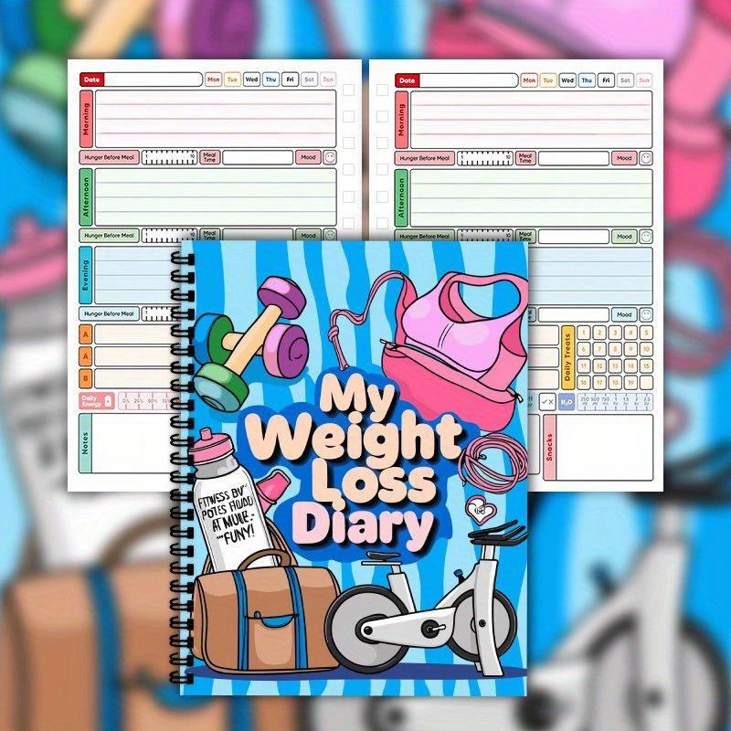 Fitness Journal Planner - Livro de Plano de Perda de