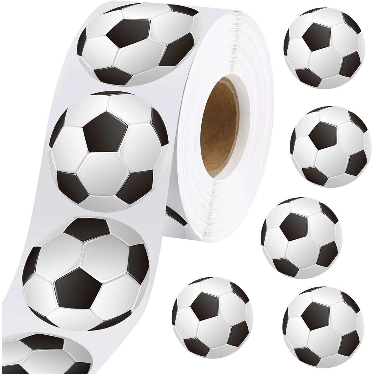 Fitness Journal Planner - 100-500 pçs bolas de futebol adesivos