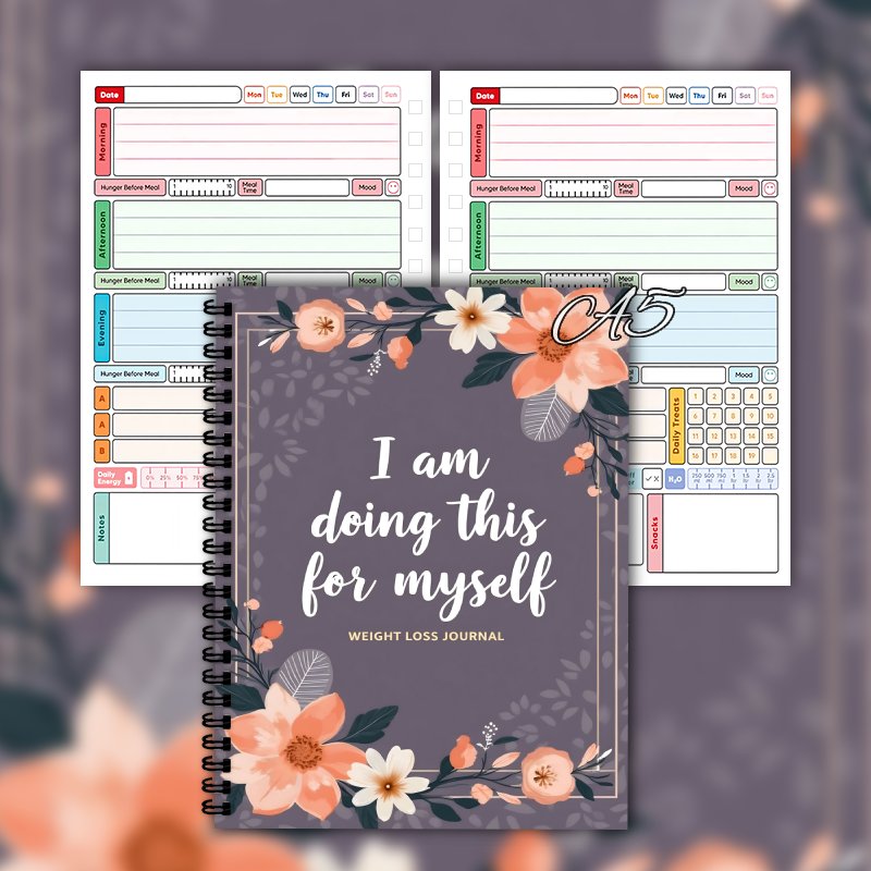 Diário de Perda de Peso A5, Ra - Fitness Journal Planner avaliação e preço