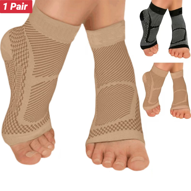 Meia de Compressão Esportiva p - Ankle Brace Support avaliação e preço