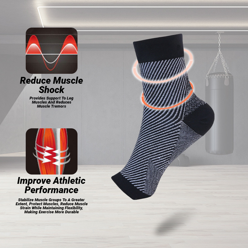 Meia de Compressão Esportiva p - Ankle Brace Support avaliação e preço
