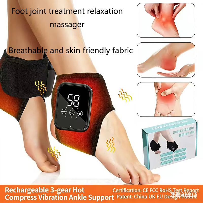 Massageador de Pés Aquecido co - Ankle Brace Support avaliação e preço