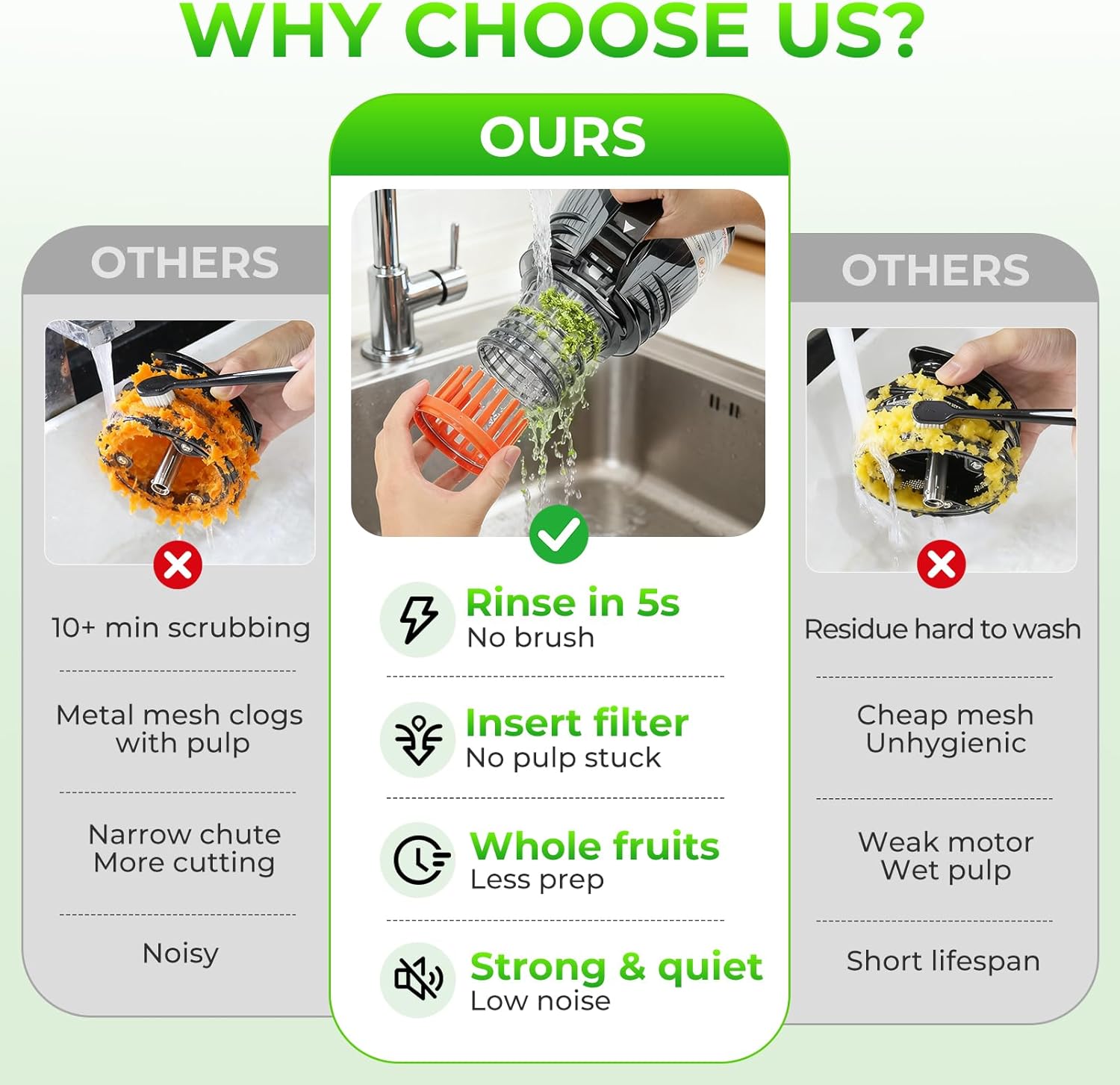 Extrator de Suco a Frio de Mas - Cold Press Juicer avaliação e preço