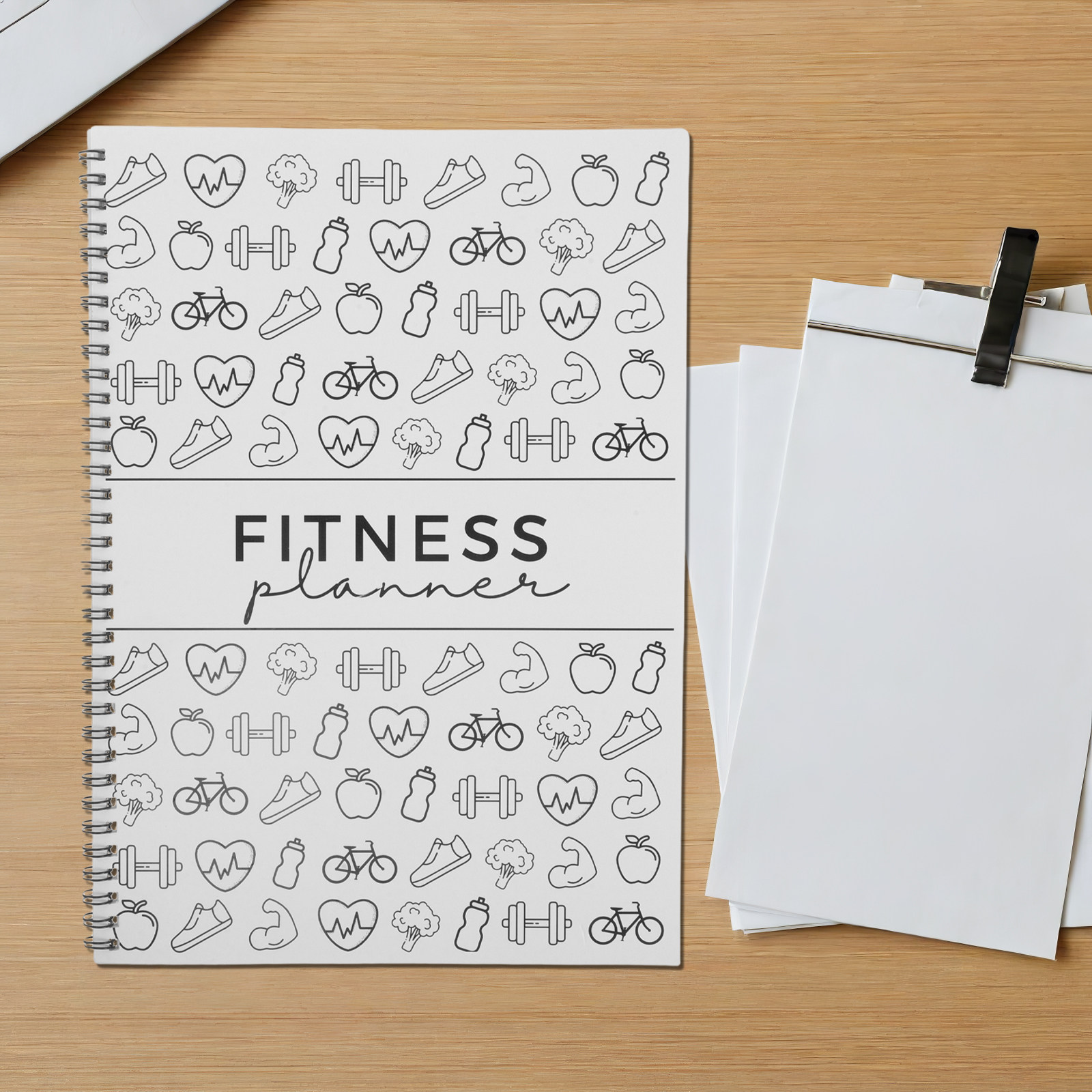 Planejador de Fitness, Diário  - Fitness Journal Planner avaliação e preço