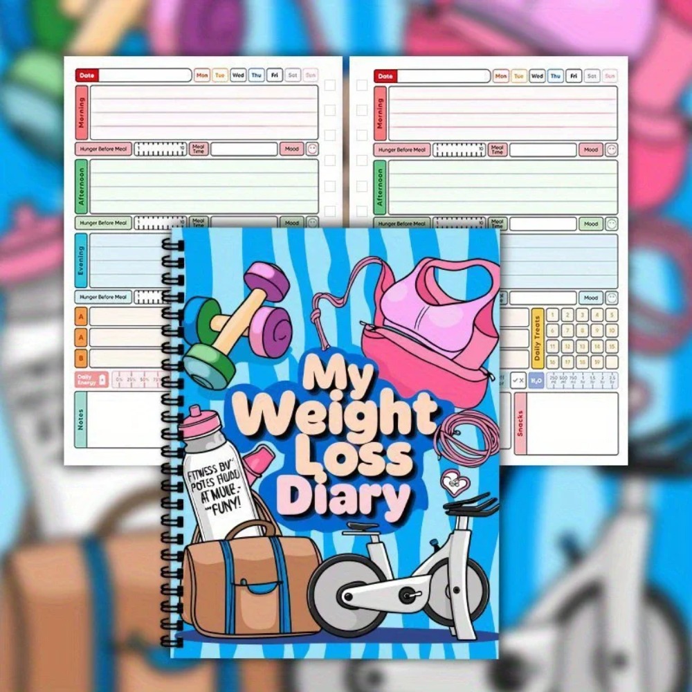 Diário de Perda de Peso, Cader - Fitness Journal Planner avaliação e preço
