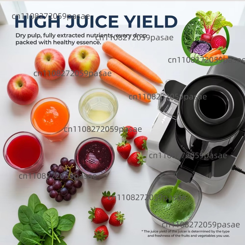 Espremedor de frutas de boca l - Cold Press Juicer avaliação e preço