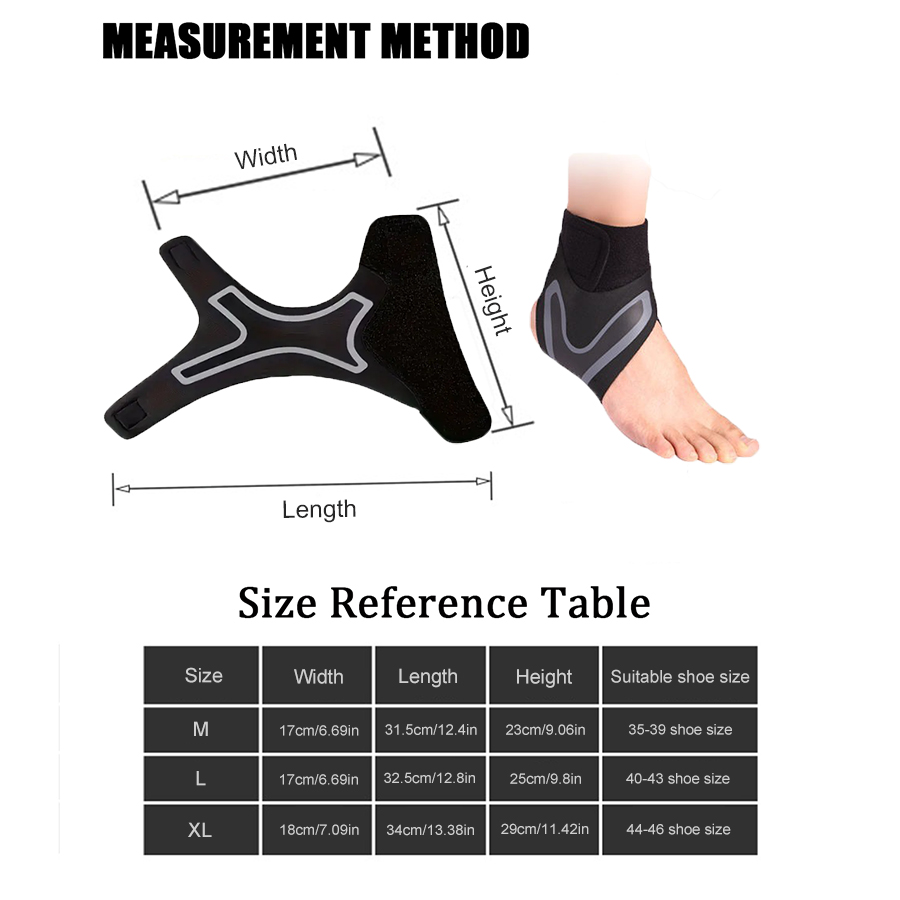 Meia de Compressão Respirável  - Ankle Brace Support avaliação e preço