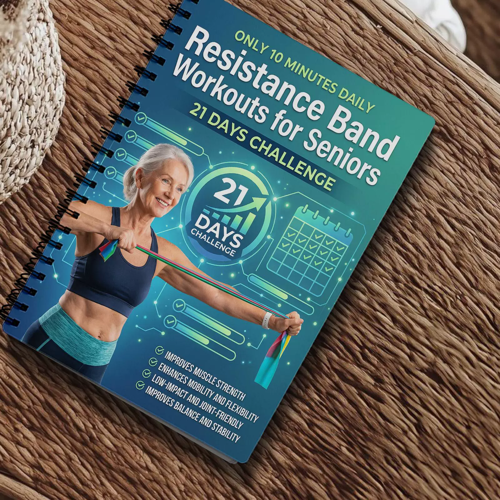 Livro de Exercícios com Faixas - Fitness Journal Planner avaliação e preço