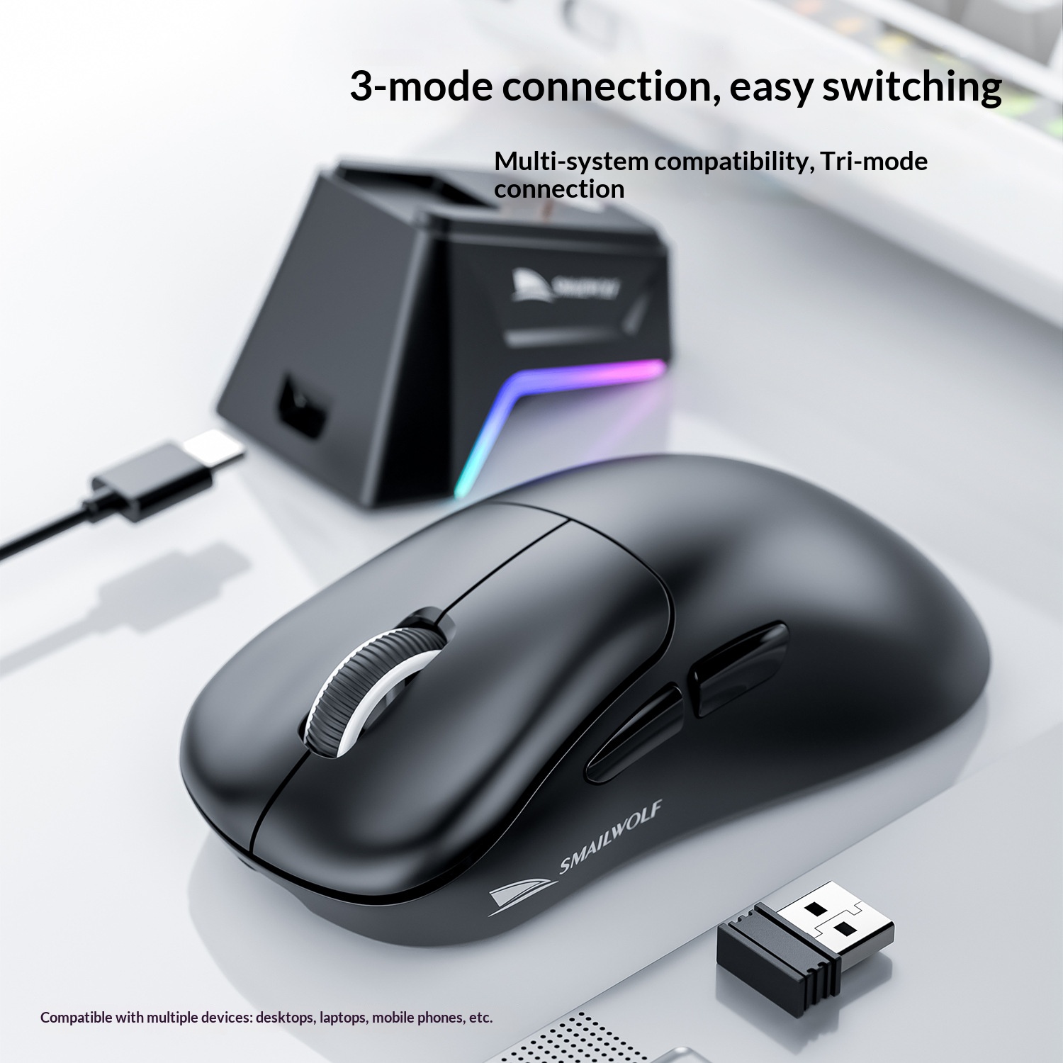 Mouse Sem Fio Bluetooth SMAILW - Fitness Journal Planner avaliação e preço