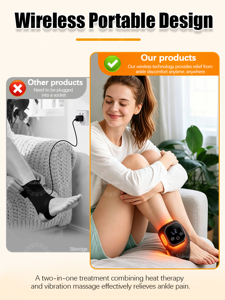 Massageador Portátil Aquecido  - Ankle Brace Support avaliação e preço