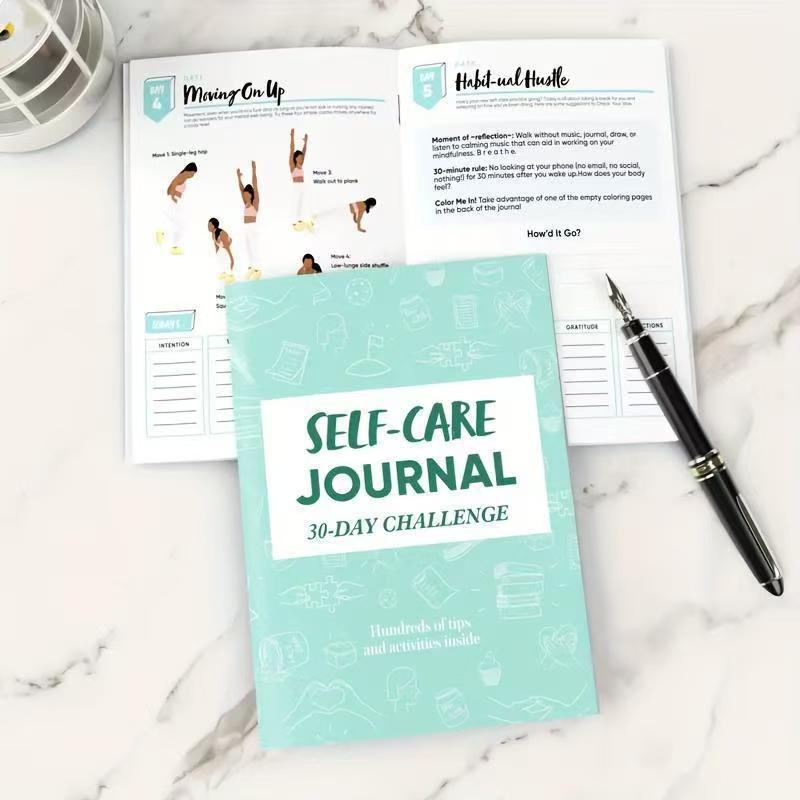 Diário de Desafio de Autocuida - Fitness Journal Planner avaliação e preço