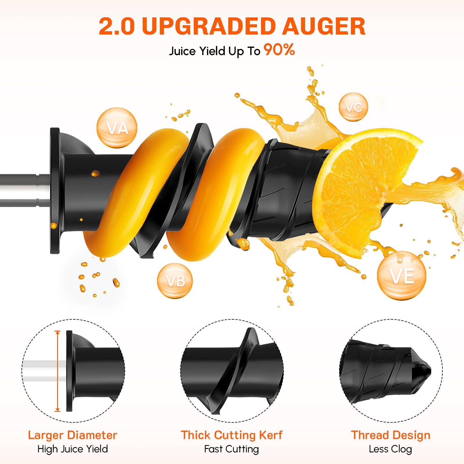 Acessório de Espremedor de Fru - Cold Press Juicer avaliação e preço