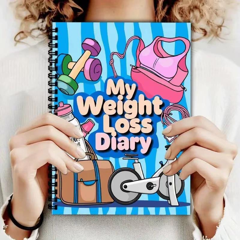 Livro de plano de perda de pes - Fitness Journal Planner avaliação e preço